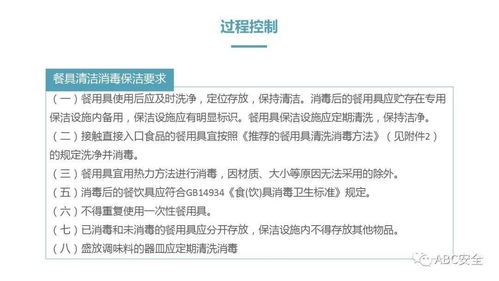餐飲服務食品安全操作規范 保障消費者健康的關鍵